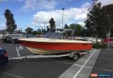Classic 1995 "5 METER" MUSTANG FISHING BOAT, 1995 MODEL SUZUKI OUTBOARD.. for Sale