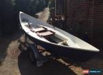 15ft Dory sailboat with trailer, sail, solar power for Sale
