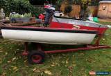 Classic 1960's aquaplane speed boat 20hp yamaha outboard plus 60's Johnson outboard  for Sale