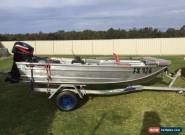 Savage Tinny and Dunbier Trailer for Sale