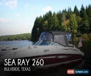 Classic 2009 Sea Ray 260 for Sale