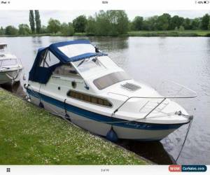 Classic Fairline 21 FT Weekender 1986 River Cruiser Cruser Boat Ready To Go Inboard BMW for Sale