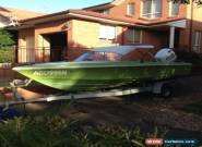 Kermit = 15ft savage electra ss runabout 150hp johnson outboard 5 person & rego for Sale