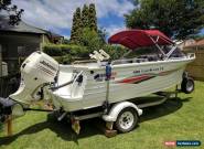 Quintrex 480 Coastrunner ski/fish boat 16ft for Sale