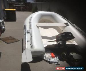 Classic Inflatable boat with 5hp Tohatsu outboard for Sale