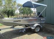 ALUM BOAT AND TRAILER for Sale