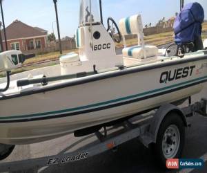 Classic 1995 Center console boat: Johnson 50 HP two stroke, GPS jackplate, trolling motor, livewell, salt or fresh for Sale