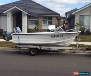 Classic 15ft Model-V150 Nautiglass Runabout 90Hp Evinrude and Trailer for Sale