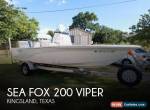 2013 Sea Fox 200 Viper for Sale