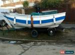 5m fishing boat with trailer - in need of repairs for Sale