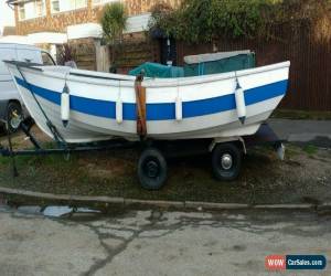 Classic 5m fishing boat with trailer - in need of repairs for Sale