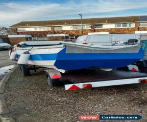 Classic 5m fishing boat with trailer - in need of repairs for Sale