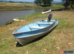 Tinnie boat 3.7 metre aluminium fishing boat & 2.3 hp Evinrude outboard motor  for Sale