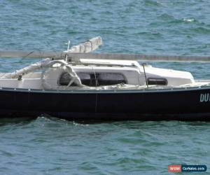 Classic 24 Foot Yacht Sailboat Fiberglass Boat Sailvessel Full Locable Cabin No Reserve! for Sale