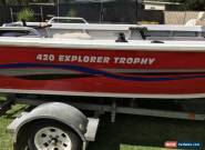 Quintrex Explorer Trophy Boat for Sale