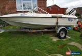 Classic 14ft Fletcher speedboat , Johnson 60 out board and trailer, doughnut for Sale