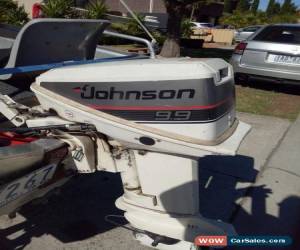Classic Quintrex Dart 3.8m (12.5ft) with 9.9HP Johnson Seahorse Outboard for Sale