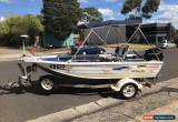 Classic STACER 400 BASS ELITE FISHING BOAT WITH MERCURY F30 4 STROKE OUTBOARD ON TRAILER for Sale
