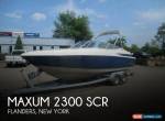 2001 Maxum 2300 SCR for Sale