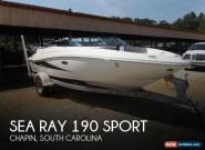 2012 Sea Ray 190 Sport for Sale