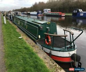 Classic "Lady In Red" 57ft Cruiser Stern Narrow Boat Built By Herron Boat Builders for Sale