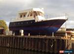 Bruce Roberts  52" trawler Yacht project steel boat for Sale