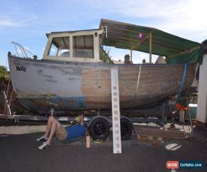Classic  Wood Fishing Boat project 21ft for Sale