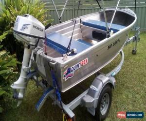 Classic boat/tinny/quintrex 310 dartl+honda outboard,dunbier trailer,gear for Sale