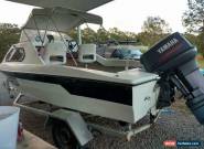 16ft half cab 115hp Yamaha outboard for Sale