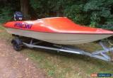 Classic seagull 14ft speedboat 70hp no reserve for Sale