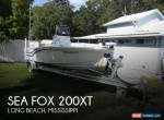 2012 Sea Fox 200XT for Sale