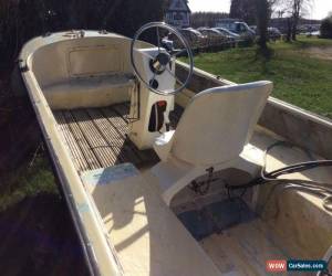 Classic Dory boat, spring project, with outboard & trailer for Sale
