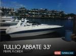 1986 Tullio Abbate 33 Elite for Sale