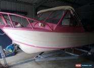 14 foot tinny with 40 hp Yamaha motor for Sale