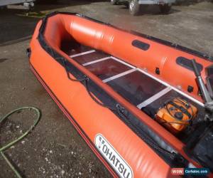Classic Large inflatable RIB, Powerboat with Mariner Engine, Fishing, Fun, Diving,Rescue for Sale