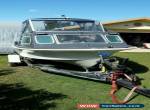 Half cabin boat 4.5 meter savage tasman with trailer . for Sale