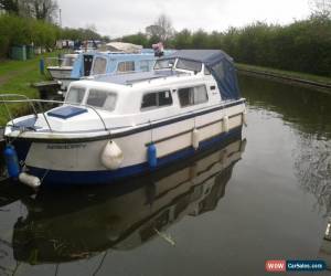 Classic NORMAN 23ft Cabin Cruiser 3 berth, Honda 8hp, Canal Boat, Lancaster Canal for Sale