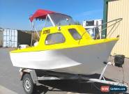 16ft Half Cabin Fishing Boat Clean and Tidy ,50 hp Johnson,good fishing boat  for Sale