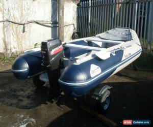 Classic HONDA HONWAVE T38 V FLOOR INFLATABLE RIB AND 25 HP MERCURY LIGHT WEIGHT 2 STROKE for Sale
