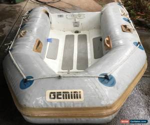Classic Gemini 4 person inflatable with aluminium hull with 2x 6hp outboard motors for Sale