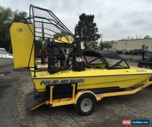 Classic Polar airboats Ice rescue boat Fan boat airboat with 295 Hours Includes Trailer  for Sale