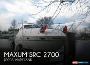 1996 Maxum 2700 SRC for Sale