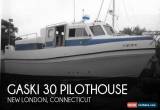 Classic 2002 Gaski 30 Pilothouse for Sale
