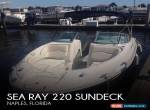 2008 Sea Ray 220 Sundeck for Sale