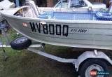 Classic 12FT 3.75M ALLY CRAFT TINNY AND TRAILER for Sale