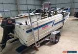 Classic Webster Twin Fisher 4m Boat and trailer for Sale