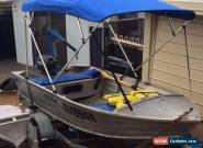 Quintrex 3.55 Dart, Mariner 15hp Outboard Motor, on Gal Trailer; All Registered. for Sale