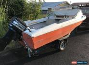 4.8m Fiberglass With Trailer and 70HP ,all rego! First To See Will Buy! for Sale