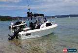 Classic 19 Foot Savage Atlantic Half Cabin Boat - Fishing, Waterskiing for Sale