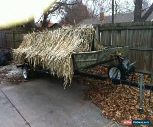 Classic Duck Boat/ Fishing boat with pop up blind for Sale
